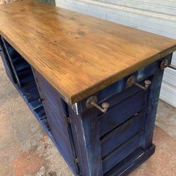 Outside Kitchen With Butcher Block Too $675