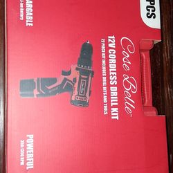 New cordless drill set