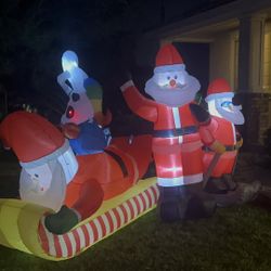 christmas santa claus decorations 