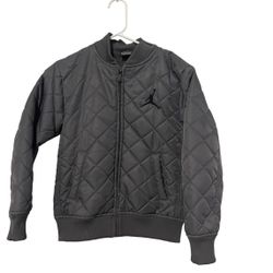 Nike Air Jordan Jacket Boys Medium Jumpman Quilted Puffer Jacket 10-12Youth Coat