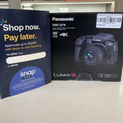 Panasonic LUMIX G7 W/14-42mm Lens And Extra Batteries