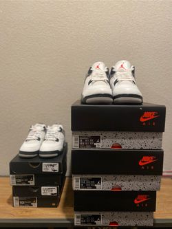 Jordan 4 White Cement