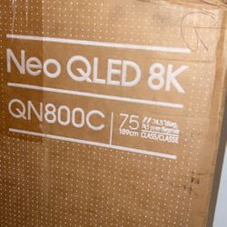Samsung 75" Neo QLED 8K TV