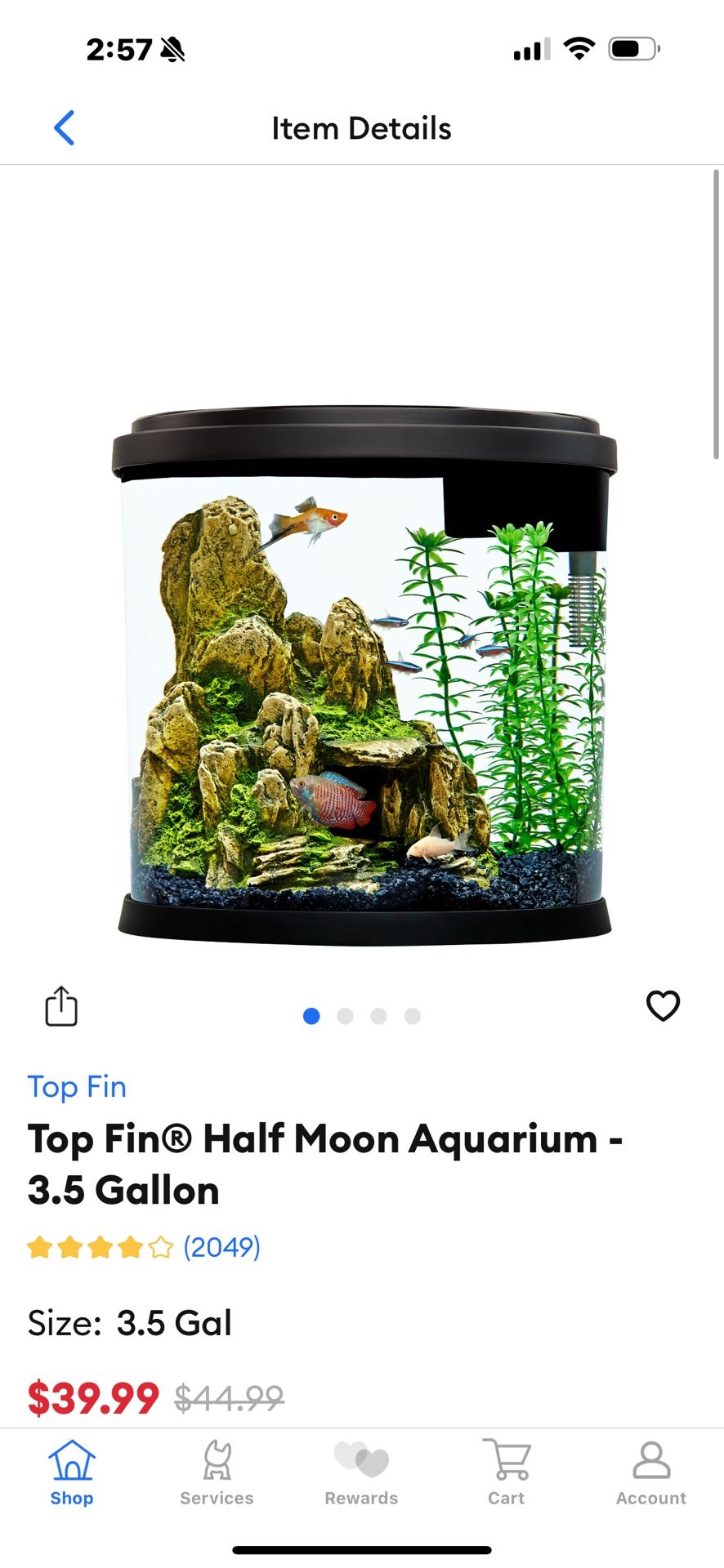 New In box Never Used - Fish Tank