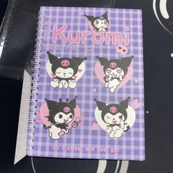 Sanrio - Kuromi Spiral Notebook 