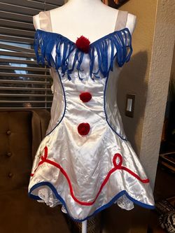 Clown Halloween Costume Dress