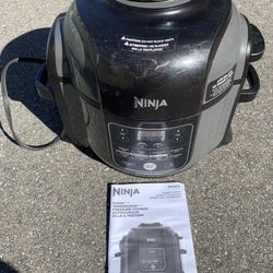 Ninja Foodi  10‑in‑1  6.5‑Qt Pro Pressure Cooker & Air Fryer (OP302) 