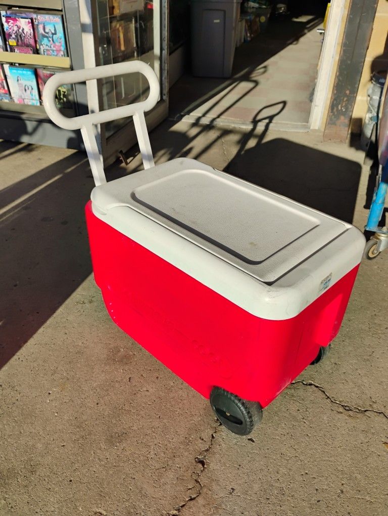 38 quart igloo Wheelie cooler