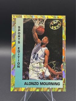 Sports Edition Alonzo Mourning Top Guns Gold Ice Autograph #NNO
