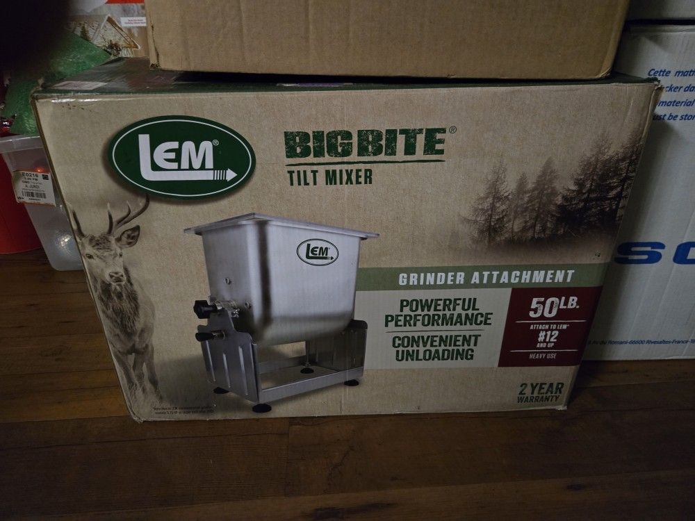 LEM 50 lb Meat Mixer 