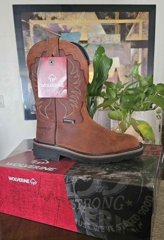 Wolverine Rancher Steel-Toe Wellington Work Boot