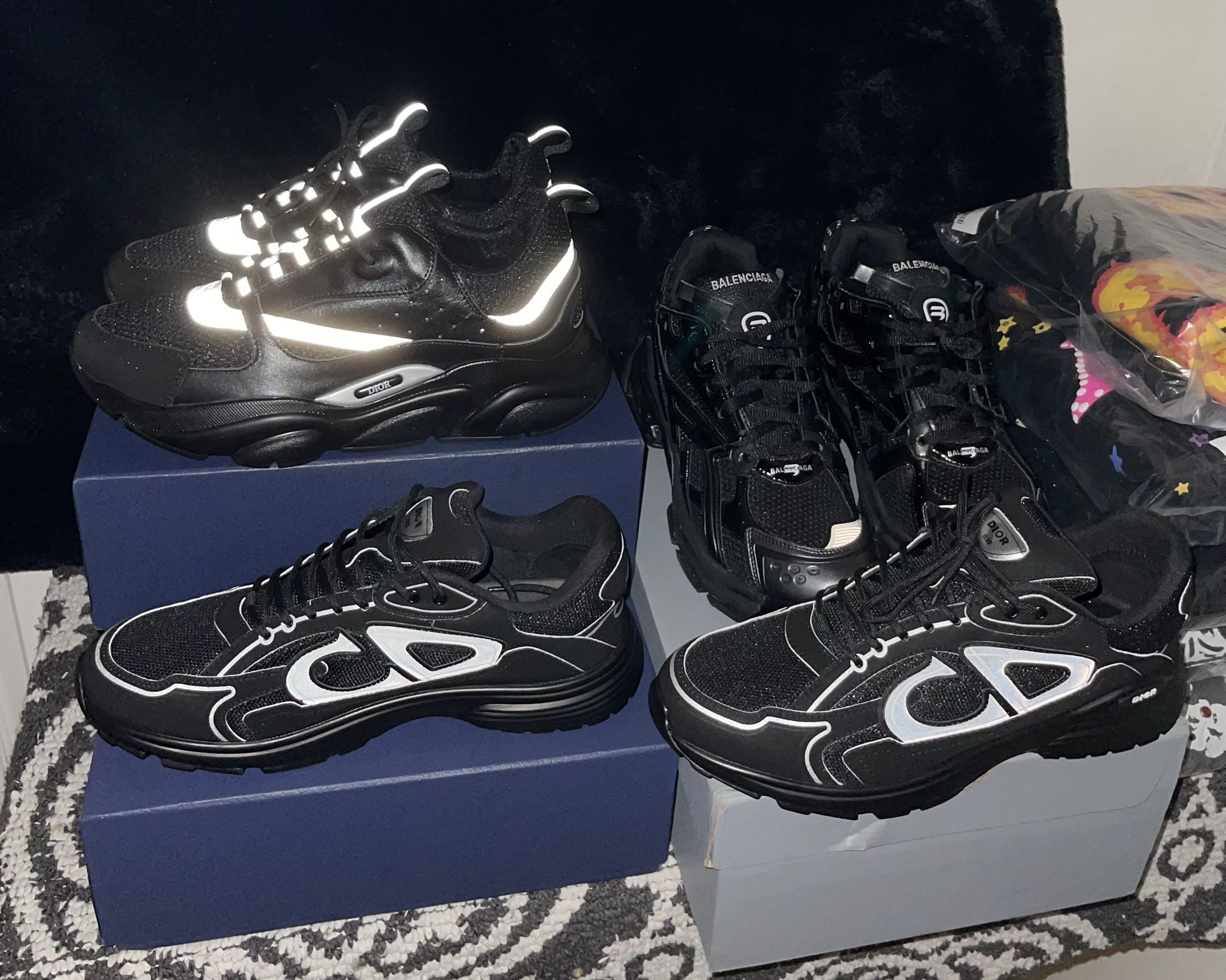Dior B22, Dior B30 & Balenciaga Runners *Read Description*