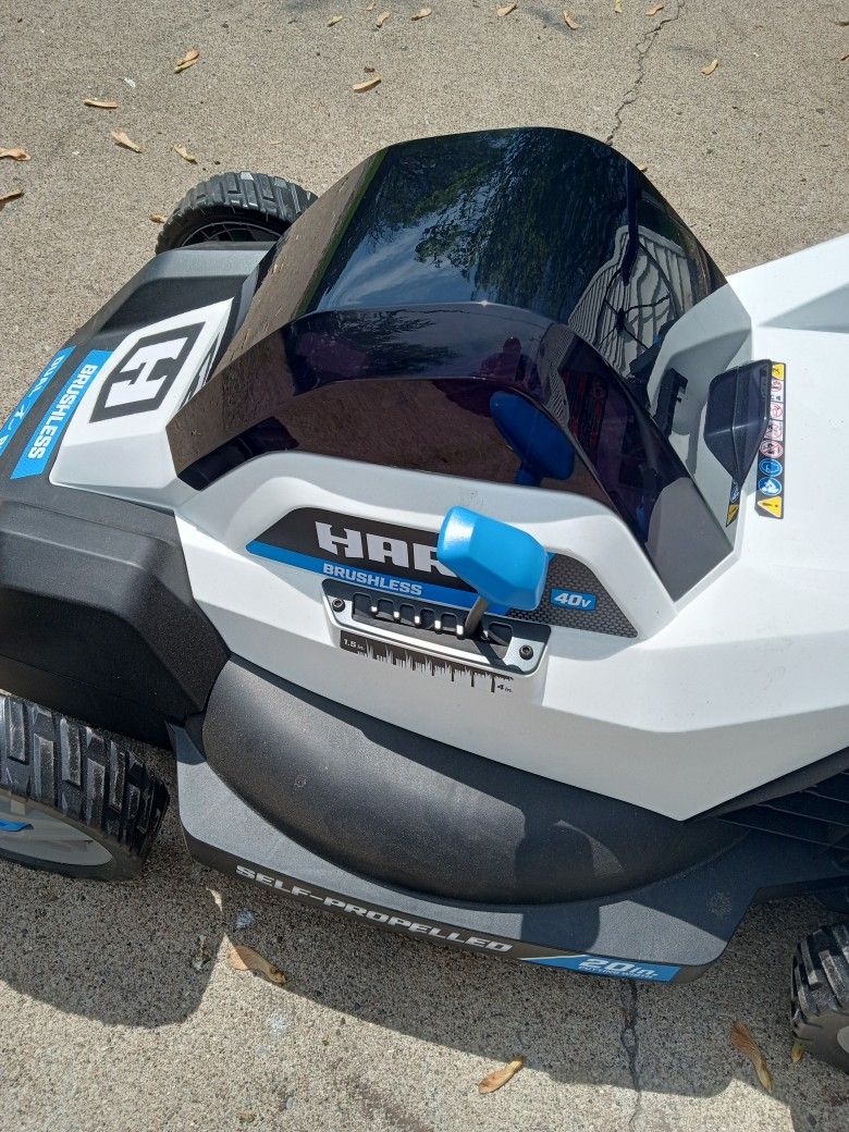 2025 Brand New Hart USA Built Self Propelled Variable Walking Speed Dual Blade Lithium Powered Walk Behind Mower Pays For Itself Just In Fuel Savings