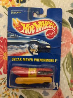 Hot wheels, Oscar Meyer, wiener Mobile from 1991
