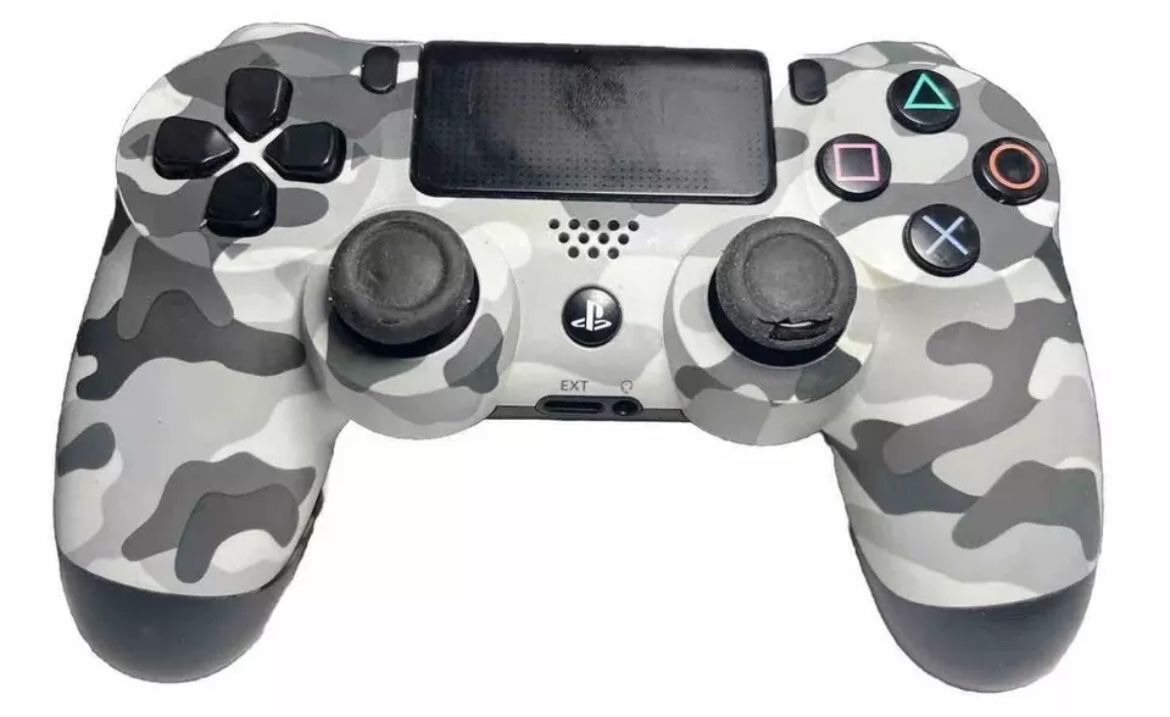 Sony PS4 DualShock 4 Gray Urban Camo Wireless Controller CUH-ZCT1U /charge Cable Included