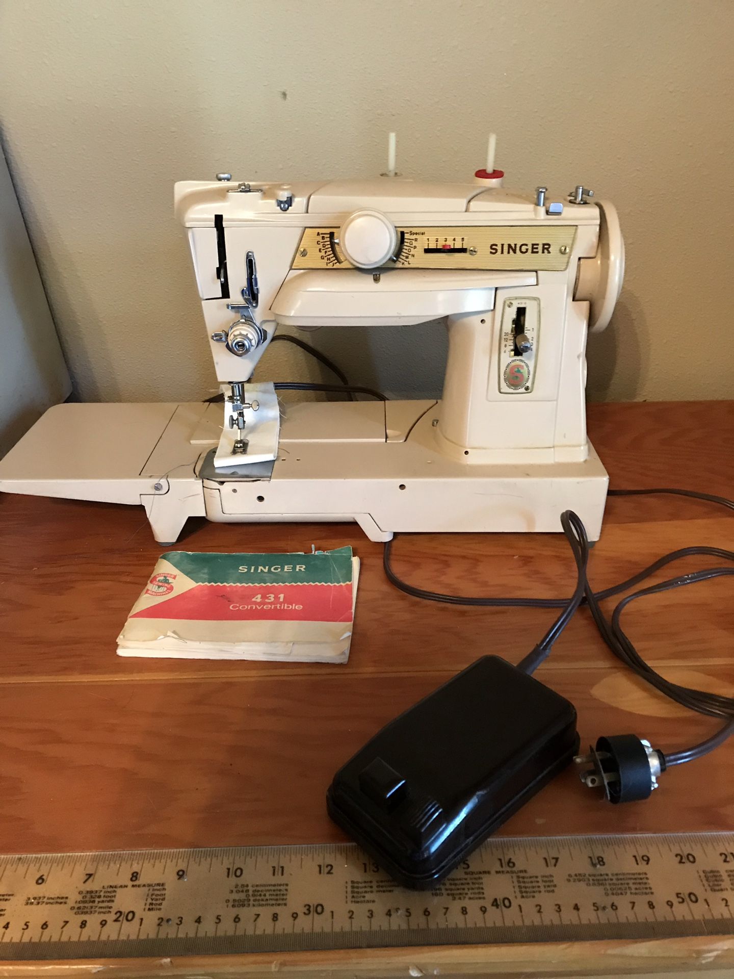 Singer 431g convertible sewing machine