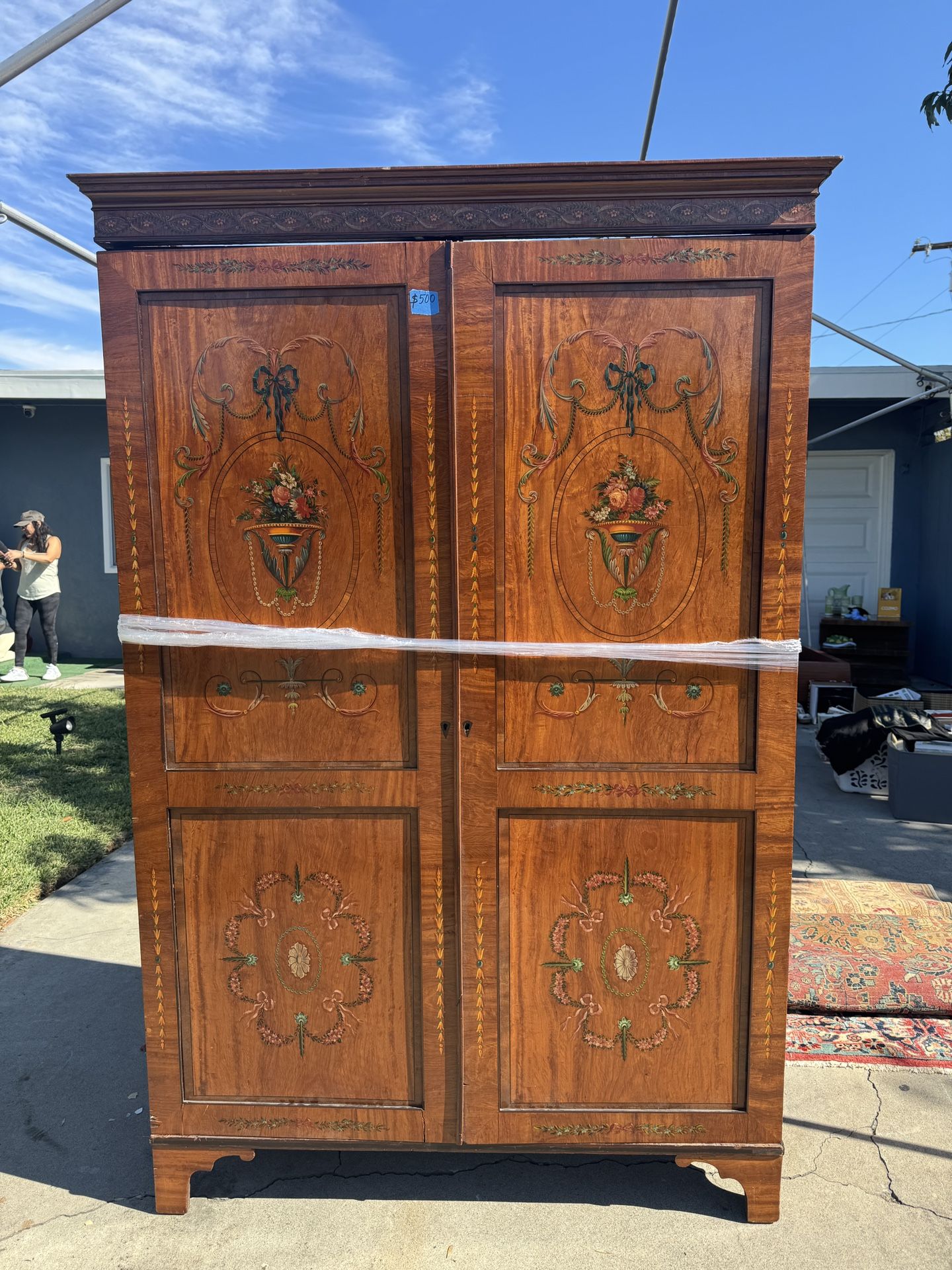 Vintage French Armoire - Furniture