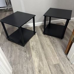 Black Side/End Tables