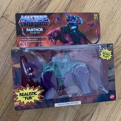 Masters Of The Universe PANTHOR Flocked Walmart Exclusive “Realistic Fur” 2021