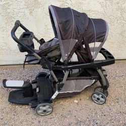 Double Stroller + Kid Sit