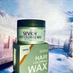 Exotic White Hair Wax