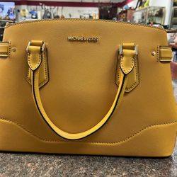 Michael Kors Yellow Purse 