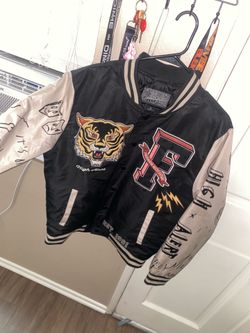 Friends Not Foes Letterman Jacket