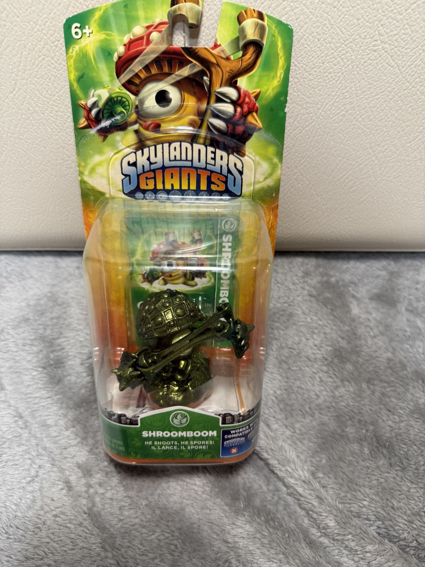 Ultra rare golden Shroomboom Variant Skylanders Giants