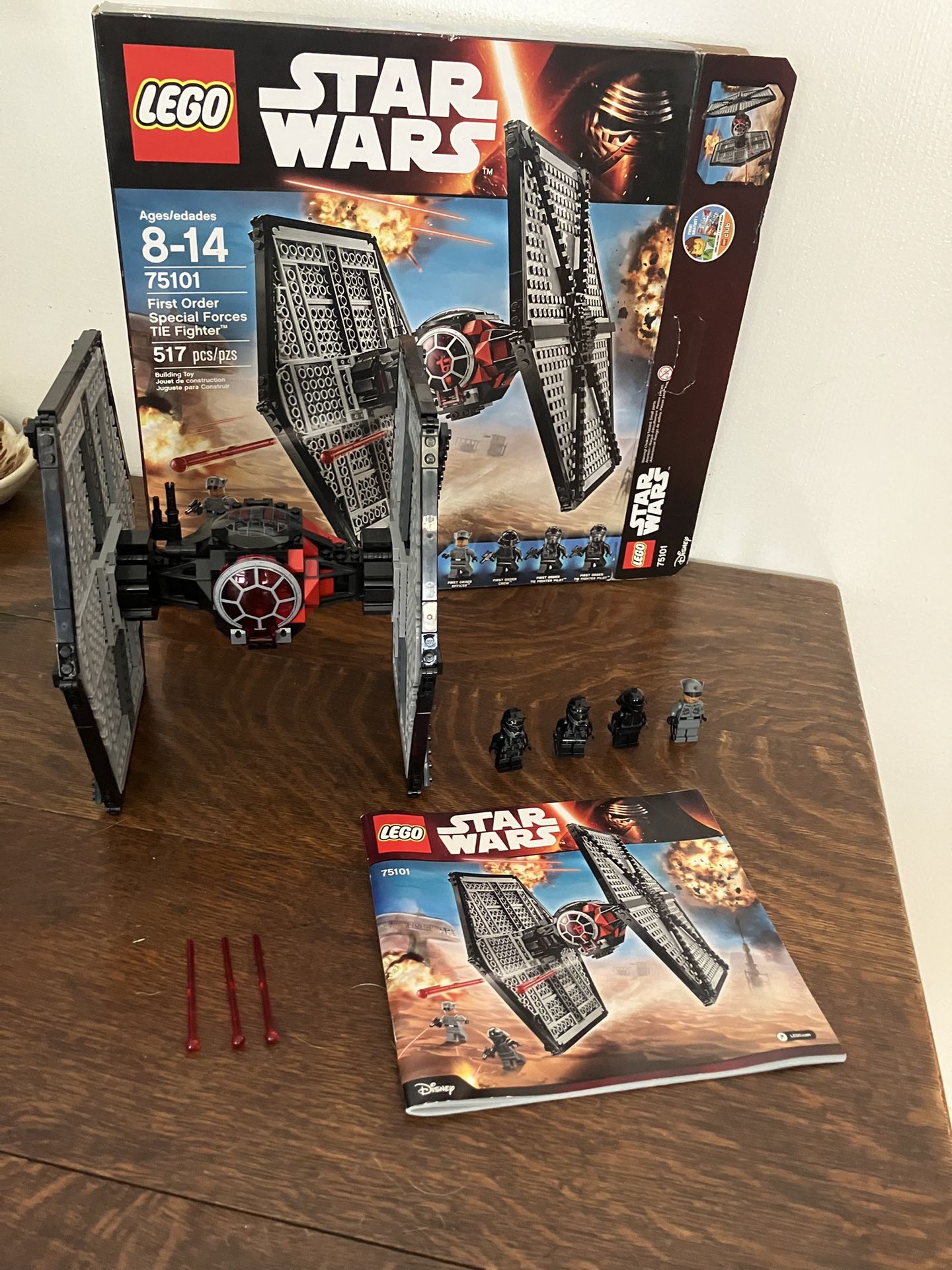 Lego Star Wars First Order Special Forces Tie Fighter