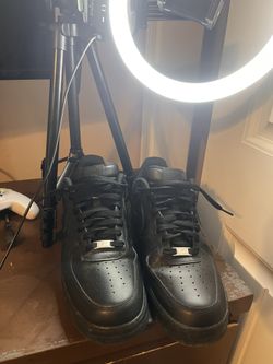 Black Air Force 1 Size 12