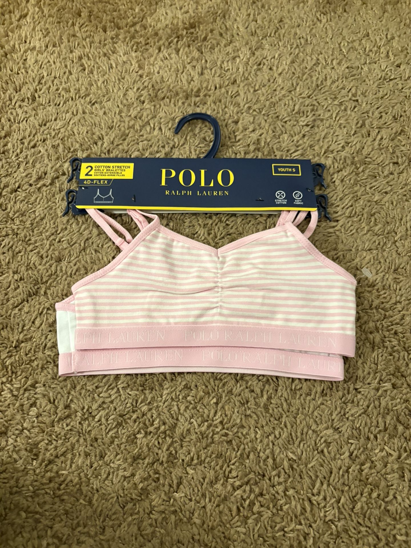 Girls Polo Bralettes Size Small (7)
