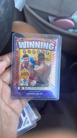 Panini Contenders Johnny Eblen Winning Ticket Card