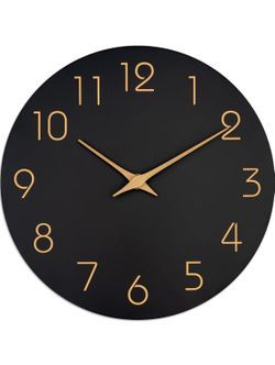 Misreading Wall Clock 12 Inch Unopened Unused 