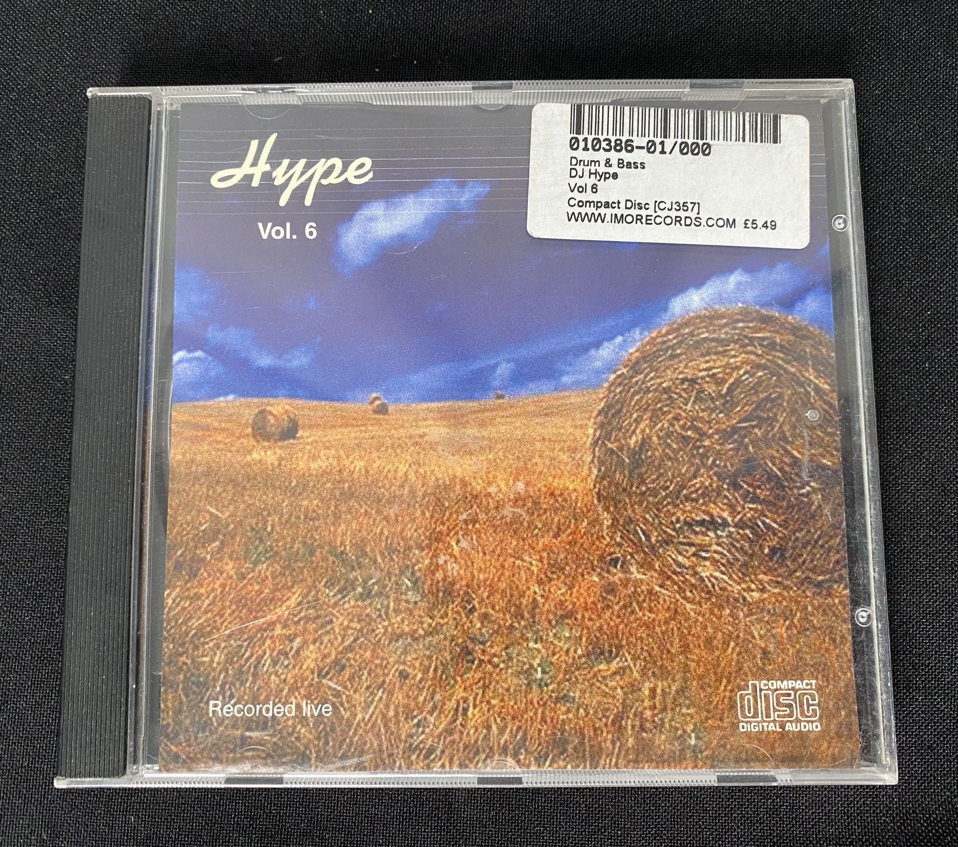 DJ Hype Vol. 6 CD Recorded Live CJ357 Drum And Bass UK Import Jungle (Rare Collectors Item!)