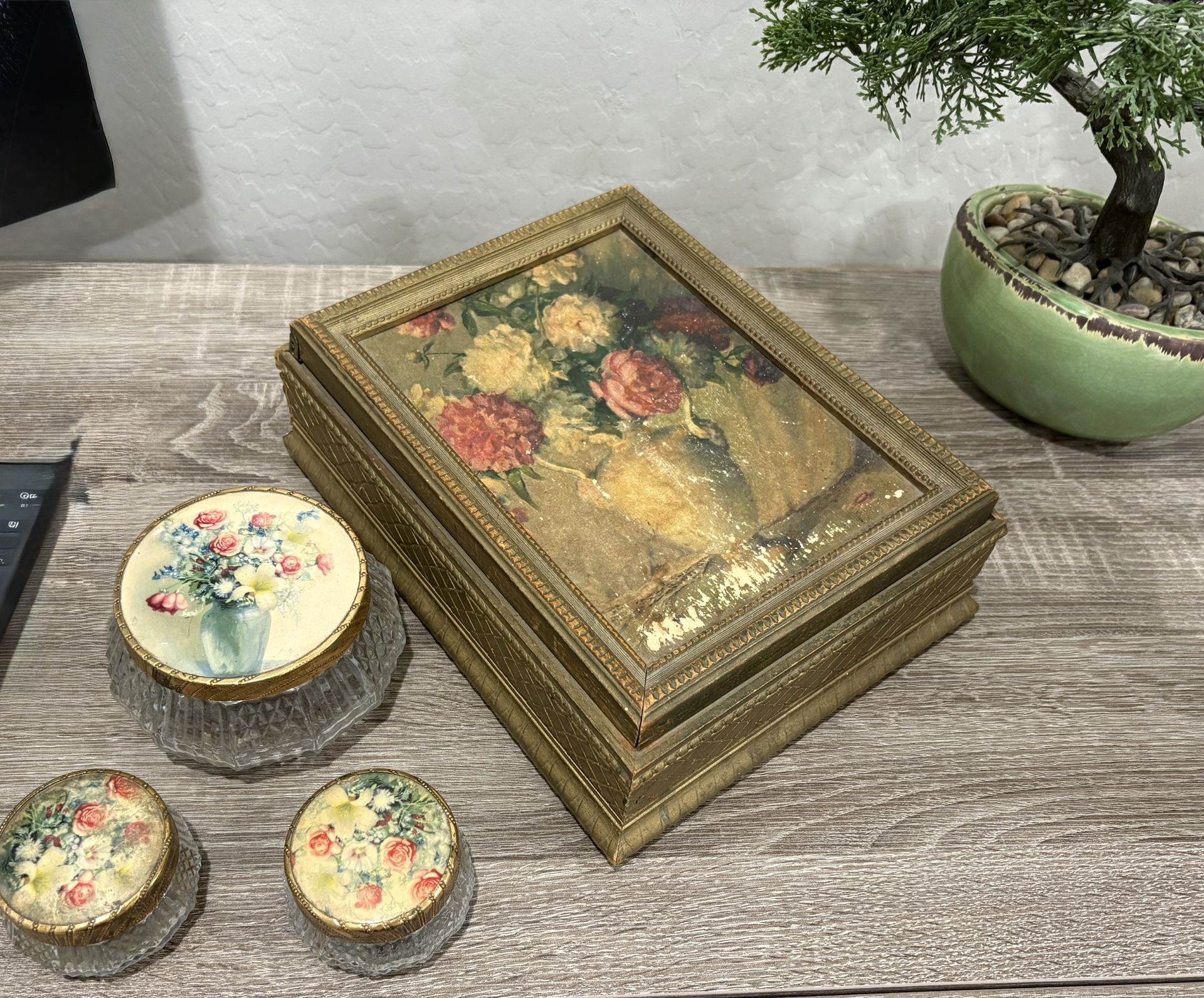 Vintage Jewelry Box Set 