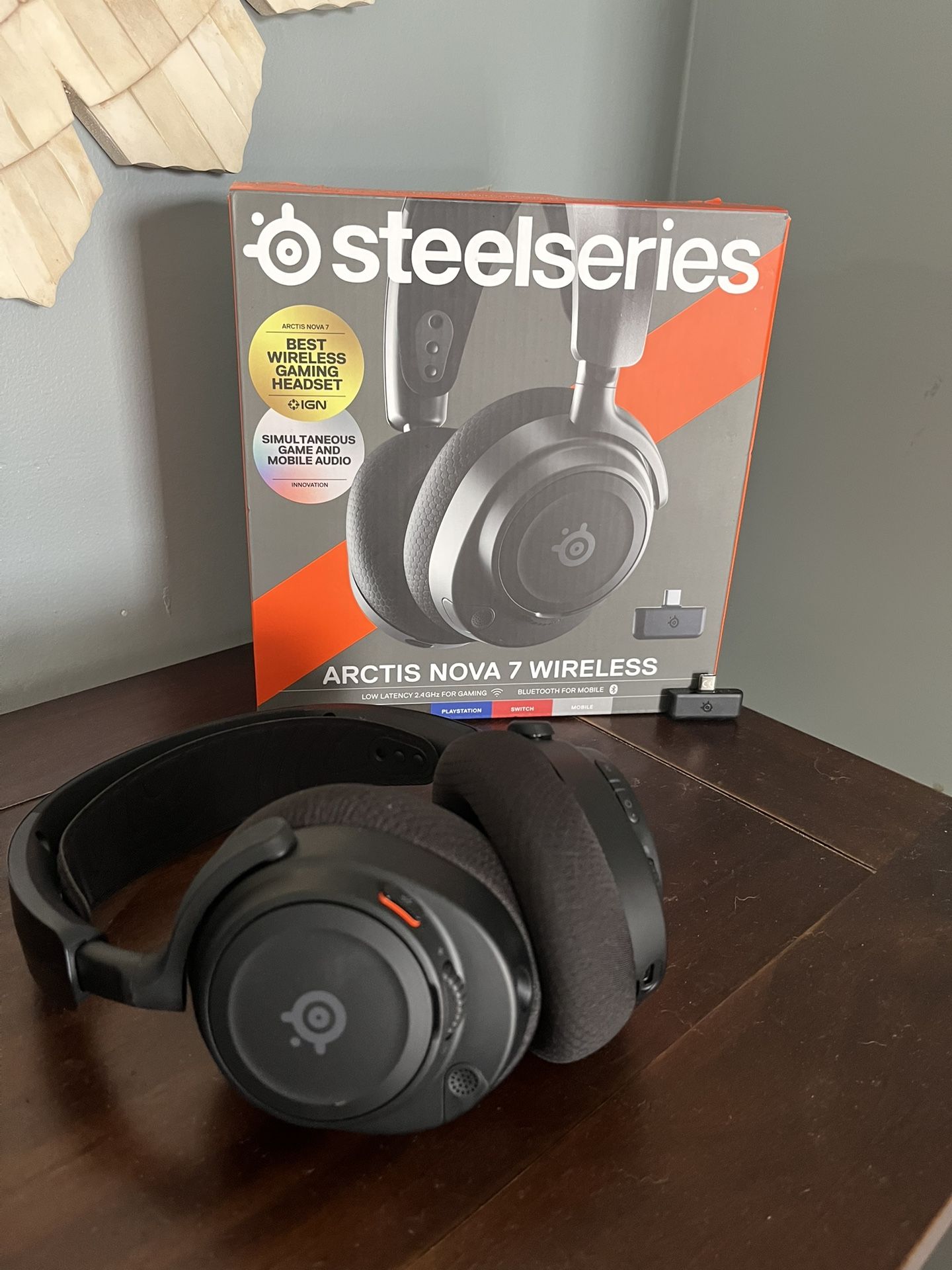 Steel series 7 headset