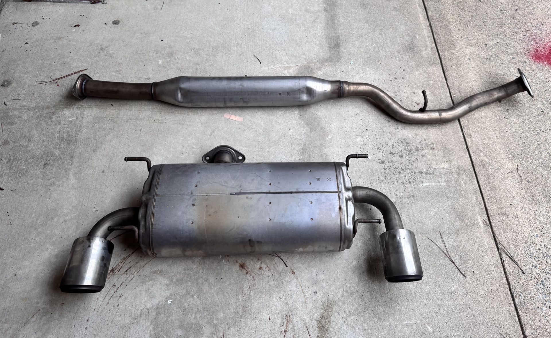2017-2021 Toyota GR86 OEM Catback Exhaust