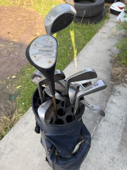 Golf Clubs + Bags