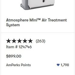 Air treatment system / Sistema de tratamiento de Aire