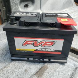 FVP Platinum Car Truck Battery H6 Group 48 Perfect Condition 1yr Warranty 