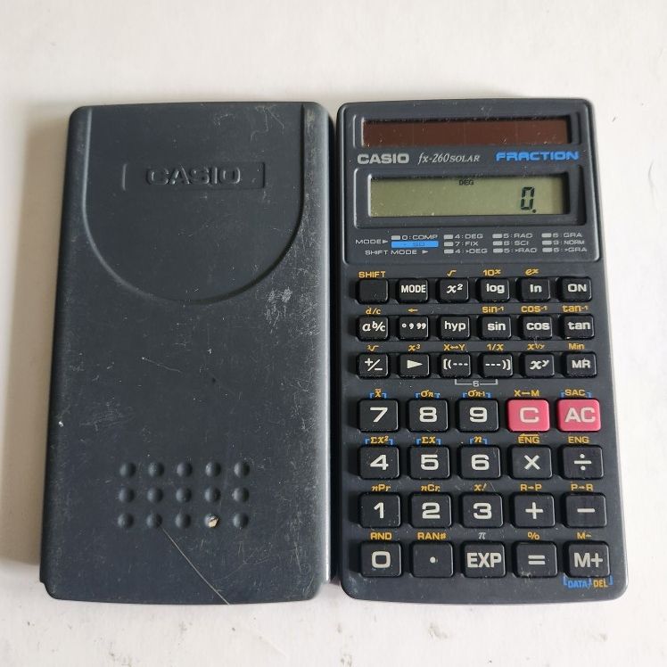 Scientific Calculator, Solar Power.