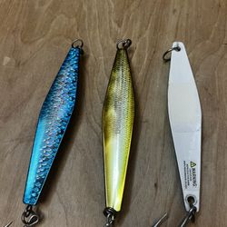 3 Shimano Colt Sniper Swim Kick Fishing  Jigs, Barracuda,Yellowtail, TunaNew   