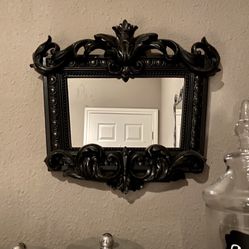 Black Framed Mirror