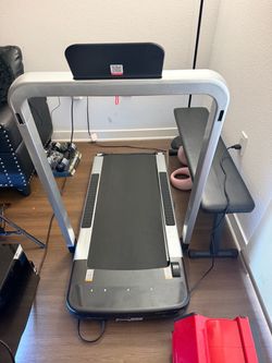 Under desk treadmill + power plate