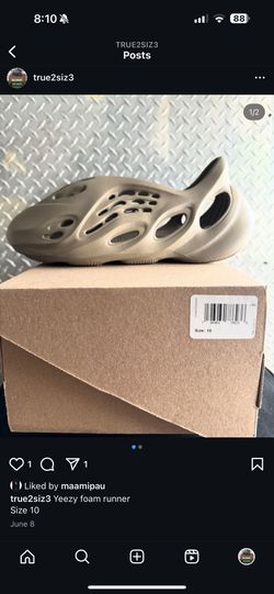 Yeezy Foam Size 10