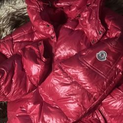 Red Moncler Sz M And L 