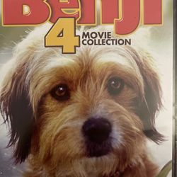 Joe Camp’s BENJI 4-Movie Collection (DVD-2020) NEW!