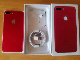 iPhone 7 Plus 256gb red at&t cricket