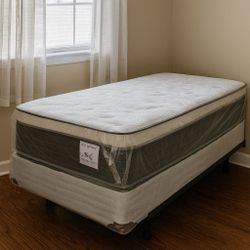 Brand New 14” Pillow Top Twin Size Mattress – Great Price, Top Quality & Fast Same-Day Delivery 🚛 All Sizes Available!