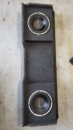 Extended Cab GM Chevrolet 1999-06 Downfire Box Two 10 Inch Audiobahn